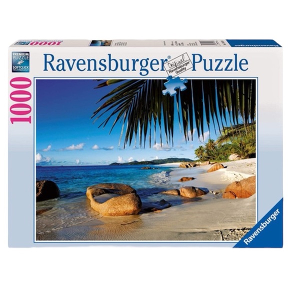 Ravensburger  Under the Palm Trees  1000 Piece Puzzle #190188 Dated 2011 - Picture 1 of 12